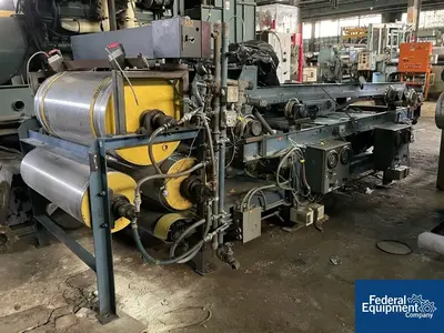 USED Adamson United 48" Adamson NFM Welding Engineers Calender  Sheet Line