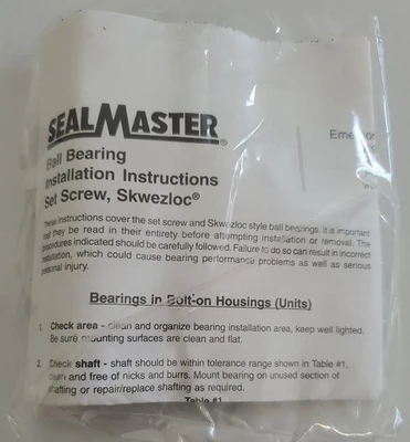NEW SealMaster SFT-16RM