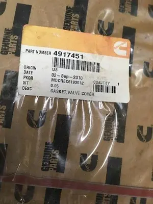 New | in-Stock CUMMINS VALVE COVER GASKET - 4917451 Engine Parts & Accessories Pennsylvania US | East West Machinery & Drilling #1416163