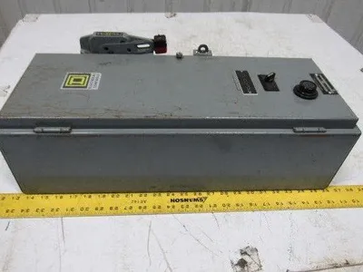 Square D 8539 SCG43 15A NEMA Size 1 Starter Disconnect Combo