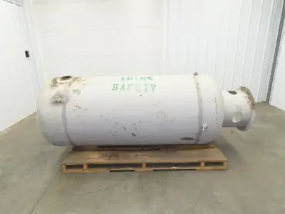Karguard Vertical Compressed Air Receiver Tank 400 Gallon 125 PSI 36"x 8' 8"