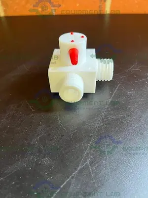 USED BOLA 3-WAY PTFE STOPCOCKS / VALVE TEMPERATURE RESISTANCE FROM 0°C TO +110°C