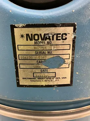 Used NOVATEC HOPPER Hoppers Michigan US | Ideal Machinery #1228815