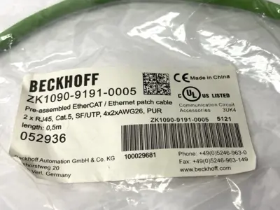NEW BECKHOFF ZK1090-9191-0005