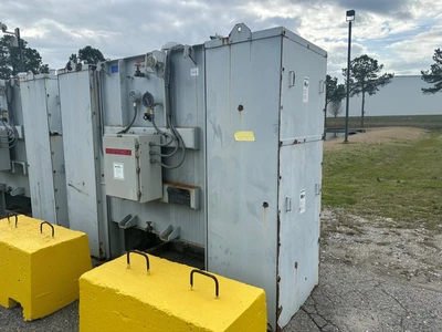 General Electric Prolec 1500 KVA Oil Transformer, 12.5 KV Pri