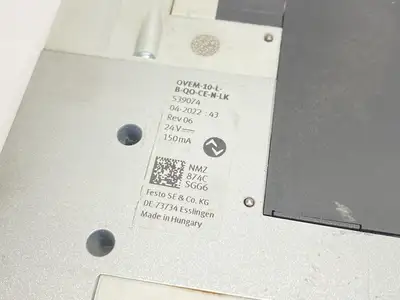 QVEM-10-L-B-QO-CE-N-LK | Festo  Vacuum Generator 539074 - For parts or not working