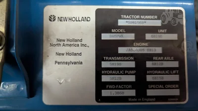USED 1995 NEW HOLLAND 4630