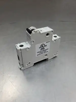 USED Siemens 5SJ4111-7HG40 Circuit Breaker, 5A, 1P, 277VAC, 60VDC, Lot of 4