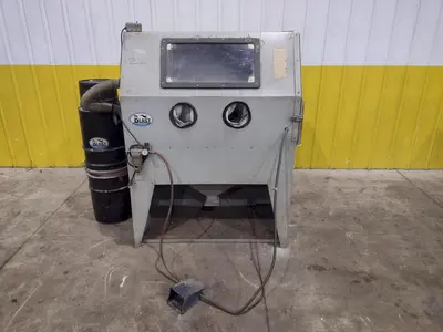 SKAT BLAST DRY BLAST SYSTEM ABRASIVE AIR SAND SHOT BOOTH & DUST COLLECTOR: YOBRO #24818