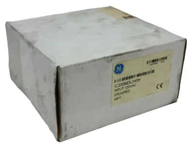 LOT OF 2 NEW GE FANUC IC200MDL240H GROUPED INPUTS 16PT IC200MDL240