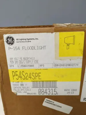 New | in-Stock GE P-154 Lighting Ohio US | Surplus Asset Holdings #1247709