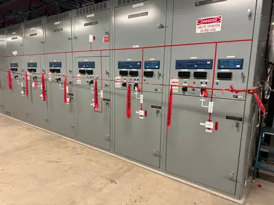 25kV Switchgear Lineup 1200A w/ Power Vac Breaker VB1 27.0-16-0