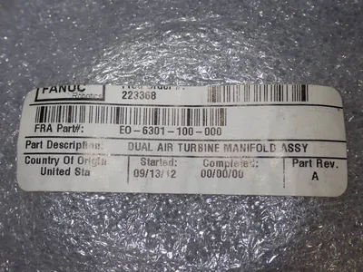 NEW FANUC EO6301100000
