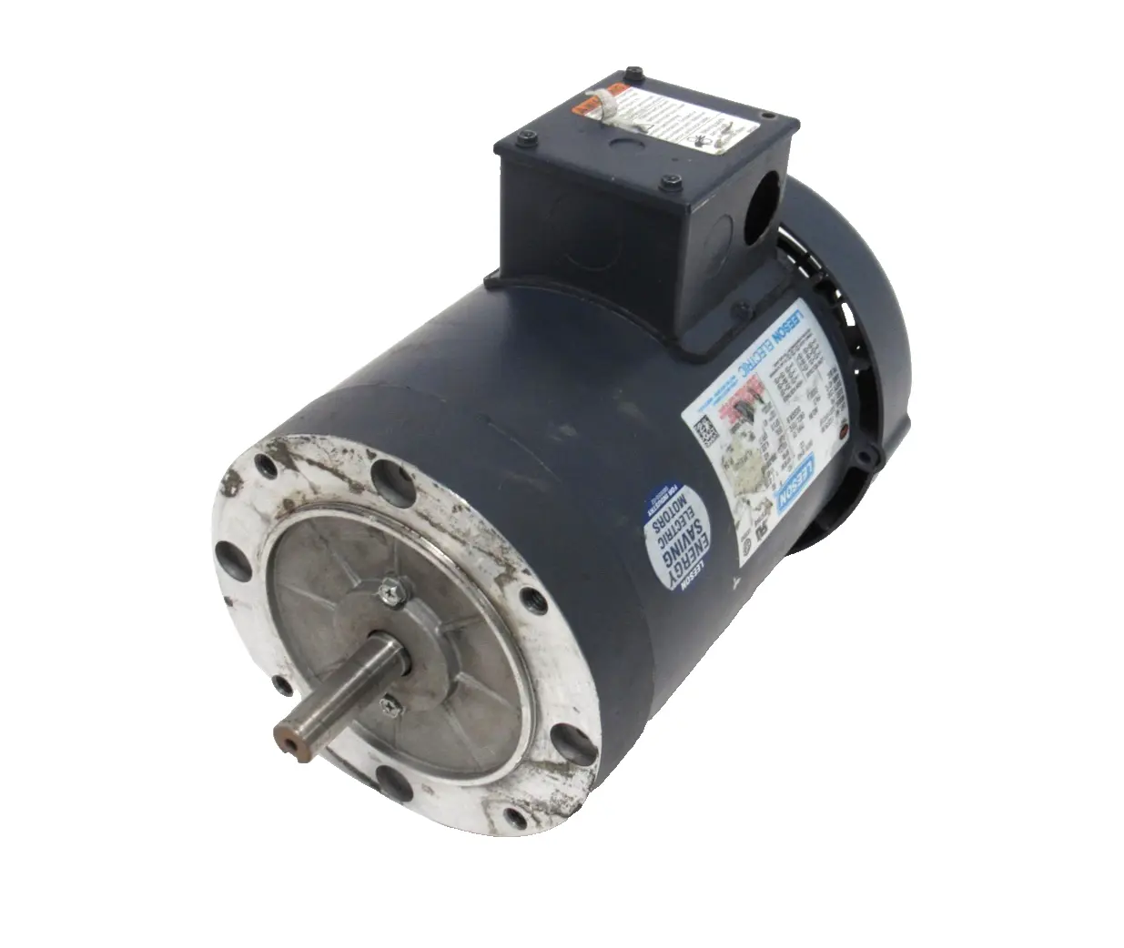 USED LEESON 112379.00 MOTOR 1HP 208-230/460V 5/8" DIA. C6T11FC11F