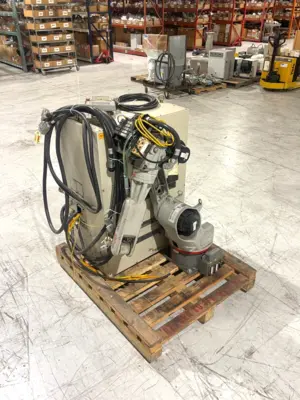 Used YASKAWA UP6 ROBOT CONTROLLER SYSTEM, TEACH PENDANT, CABLES Robot Parts | Maverick Industrial Sales #1104140