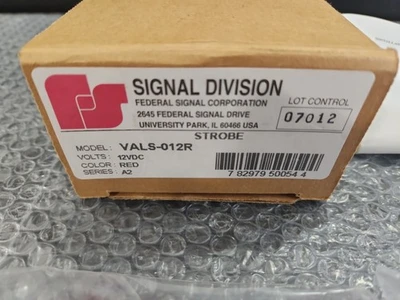 NEW Federal Signal VALS-012R