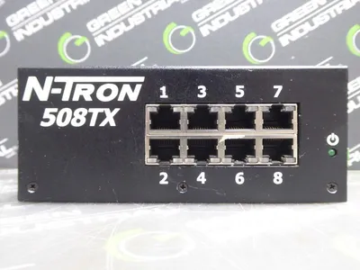 N-Tron 508TX-A 8 Port Industrial Ethernet Switch 10-30V 0.5A Used