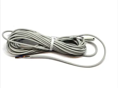 USED SMC AUTO SWITCH PNP 3-WIRE 5M LEAD CYLINDER SENSOR IP67