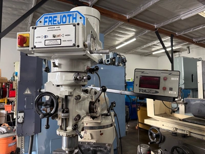1998 FREJOTH AM2V MILLING MACHINES, VERTICAL | Wheeler Machinery Sales (2)