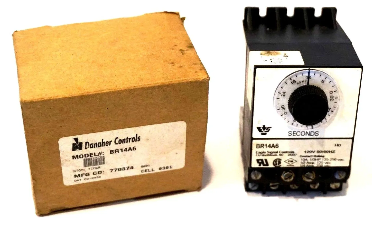 NEW DANAHER CONTROLS BR14A6 STOCK TIMER