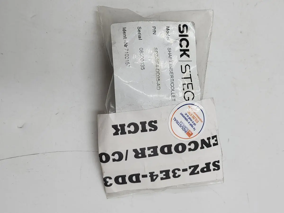 New | in-Stock SICK SICK SSPZ-3E4-DD35-AD ENCODER COLLET  / INDENT # 7102157 *NEW* Motion Controls | ND Industrial Surplus #1216670