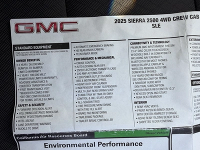 Used 2025 GMC SIERRA HD 2500 Pickup Trucks Michigan US | Miedema Asset Management Group #1410933