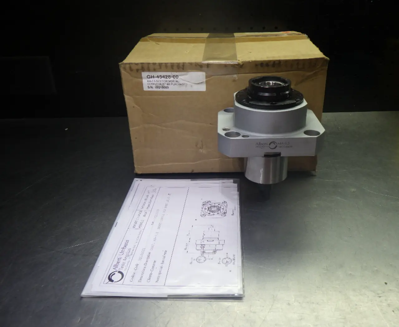 Alberti Smart Change A-2 (SC2) Live Milling Head For Mori Seiki Machine MA-3.5 SC2 (LOC13B)