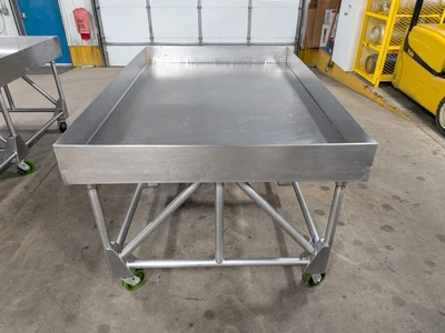 Heavy-Duty Stainless-Steel Table