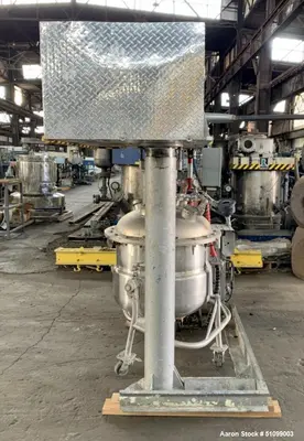 Used Twin Motion 65-Gallon Stainless Steel Vacuum Mixer – Jacketed Kettle