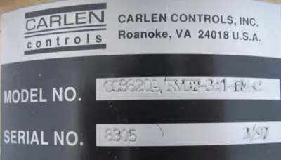 NEW CARLEN CONTROLS CC3820A RESOLVER TRANSDUCER CC3820A RVDT-3:1-FM-C