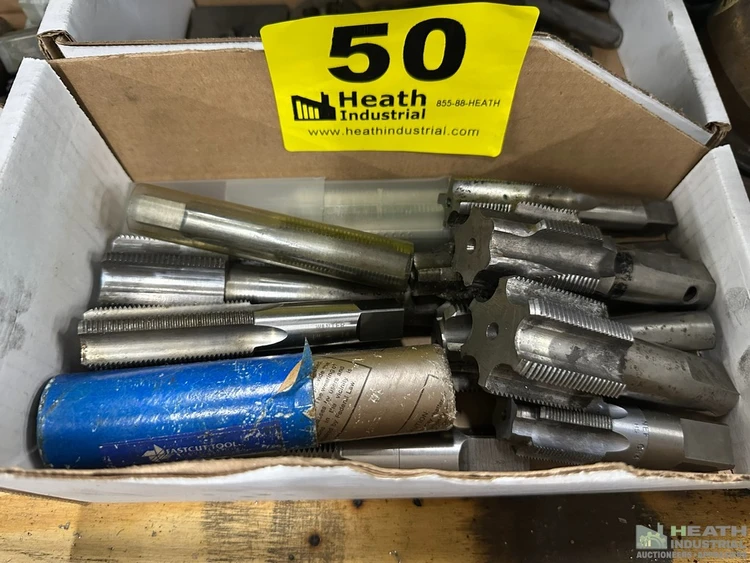 Used _UNKNOWN_ ASSORTED TAPS Taps & Dies Illinois US | Heath Industrial Auction Services #1419853
