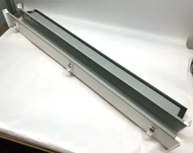 USED HOFFMAN NVENT WIREWAY 4"X4"X48" TYPE 12 LAY-IN HINGED COVER