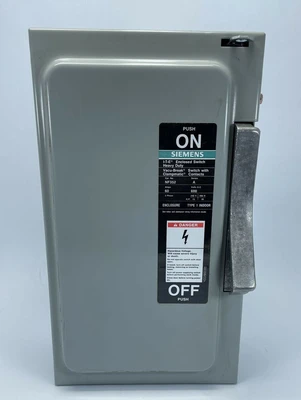 New | in-Stock Siemens NF-352 Switchgears California US | Davliegogo LLC #1705819