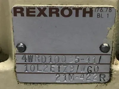 USED REXROTH 4WRD10Q85-41/10L2ETZ9/WG0