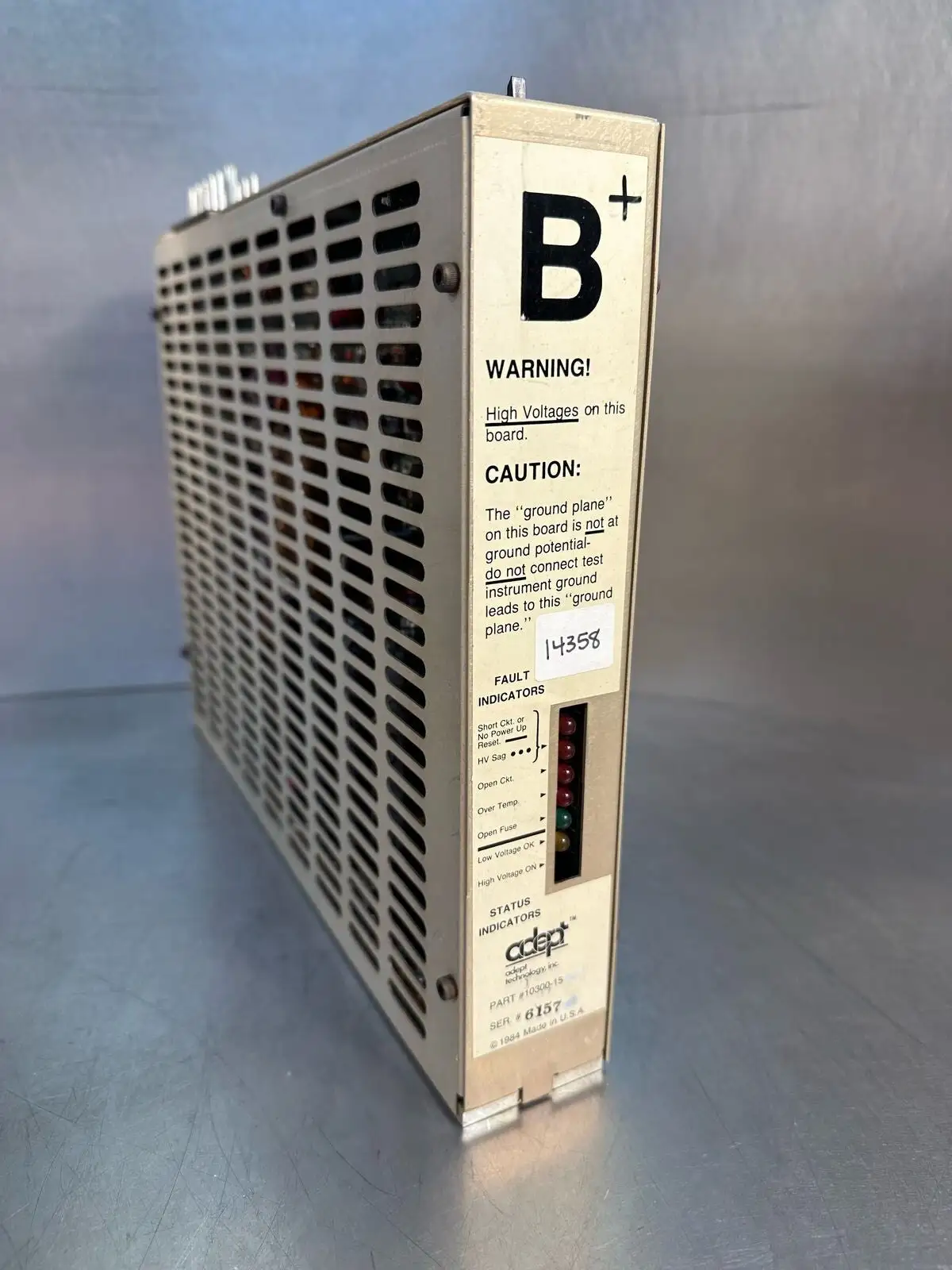 Adept Technology 10300-15 Type B+ (7.5.1)