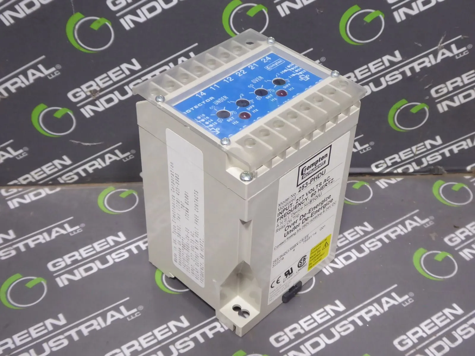 Crompton Instruments 253-PHDU Protector Trip Relay Used