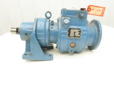 Nidec Shimpo RXC-750 Ringcone Inline Gearbox 0-18 RPM Adjustable Speed .75Hp 56C