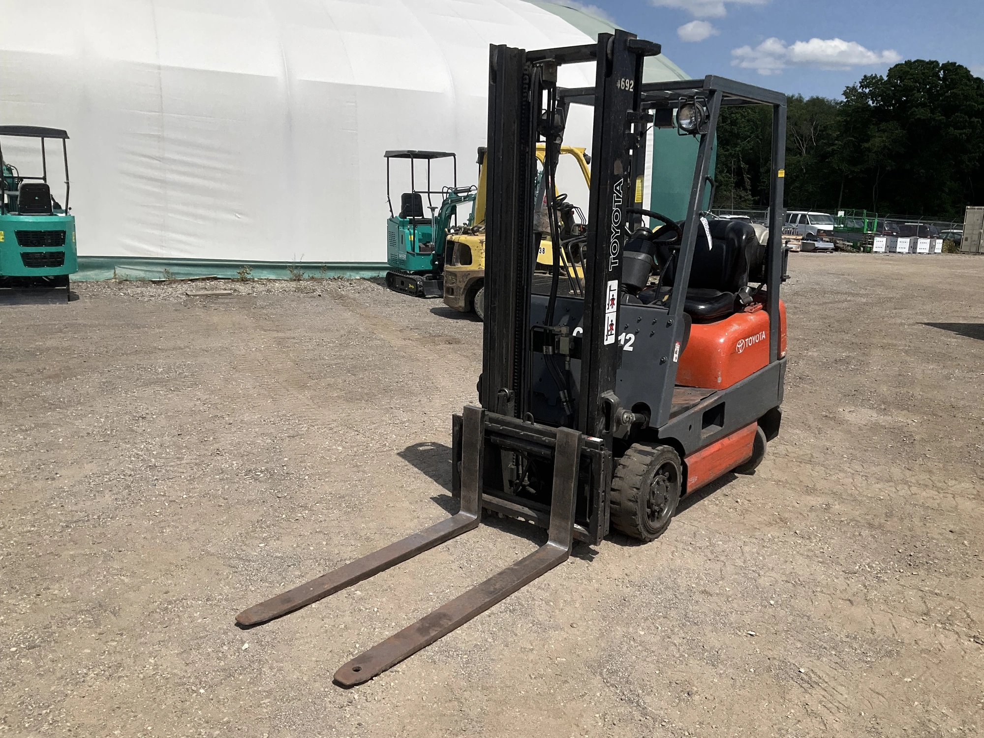 Used TOYOTA 42-6FGCU15 Misc Forklifts Michigan US | Miedema Asset Management Group #1324594