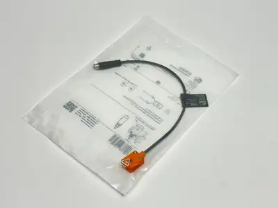 NEW IFM THROUGH-BEAM SENSOR TRANSMITTER, RED LIGHT, O7S-OOKG/0,20M/AS