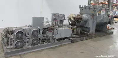 Used Lleal AME-2600 SF-H Double Sigma Extruder Kneader | 350 Gal Working | Vacuu