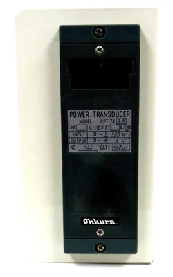 USED OHKURA RPT-74-AA POWER TRANSDUCER RPT74AA