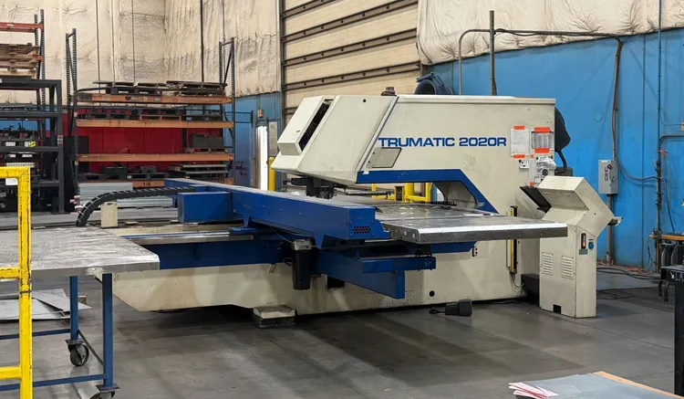 Used 2001 TRUMPF TRUMATIC 2020R Turret Punches Kansas US | Machinery Resources International #1424079