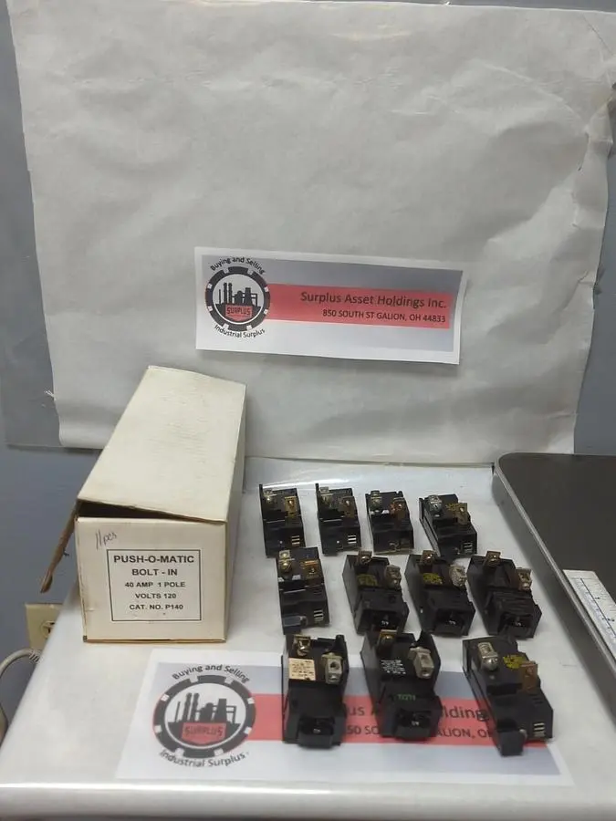 Used PUSHMATIC P140 Miscellaneous Equipment (Electrical & Power) | Surplus Asset Holdings #1198528