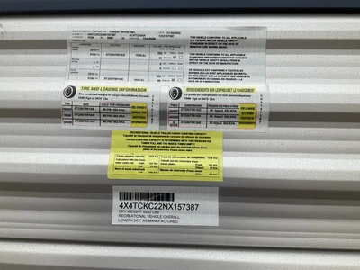 Used 2022 CHEROKEE 274AK Campers, Caravans, Motorhomes Michigan US | Miedema Asset Management Group #1330197