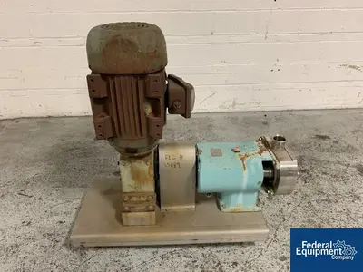 USED G & H Products 2.5" G & H Rotary Lobe Pump, S/S, 15 HP