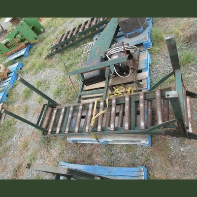 12in Wide x 20ft Long Inclined Conveyor with Add. 16in Wide x 7.5ft Long Section
