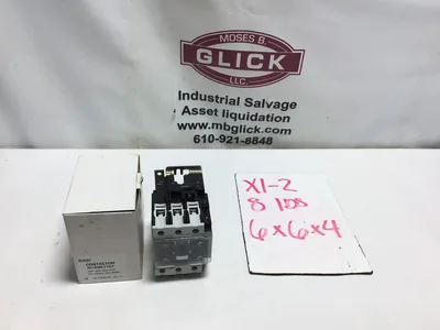 Ram Industries RI1D9511G7 Contactor AC3: 95A 45kW 415V Coil Voltage 120V 50/60Hz