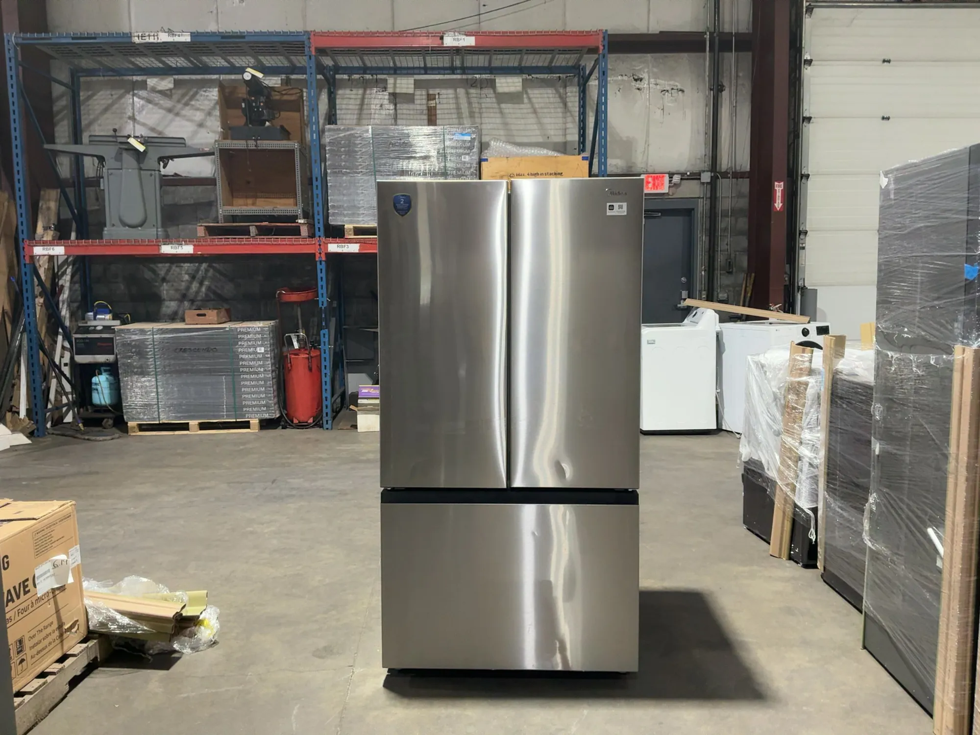 Used MIDEA MRF27I6BST Refrigerators Michigan US | Miedema Asset Management Group #1320904