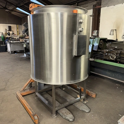 1100 L S/S Zero Pressure Jktd Enc Tank