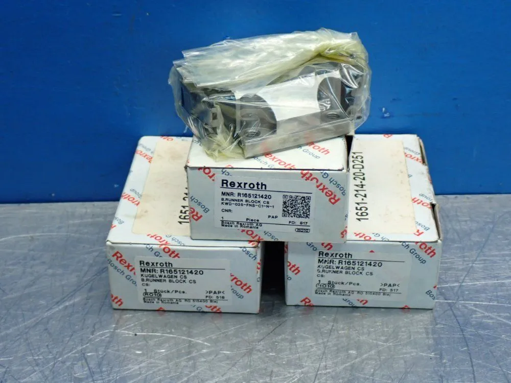 New | in-Stock REXROTH R165121420 Tooling & Accessories (Other) Ohio US | HGR 24 #882138